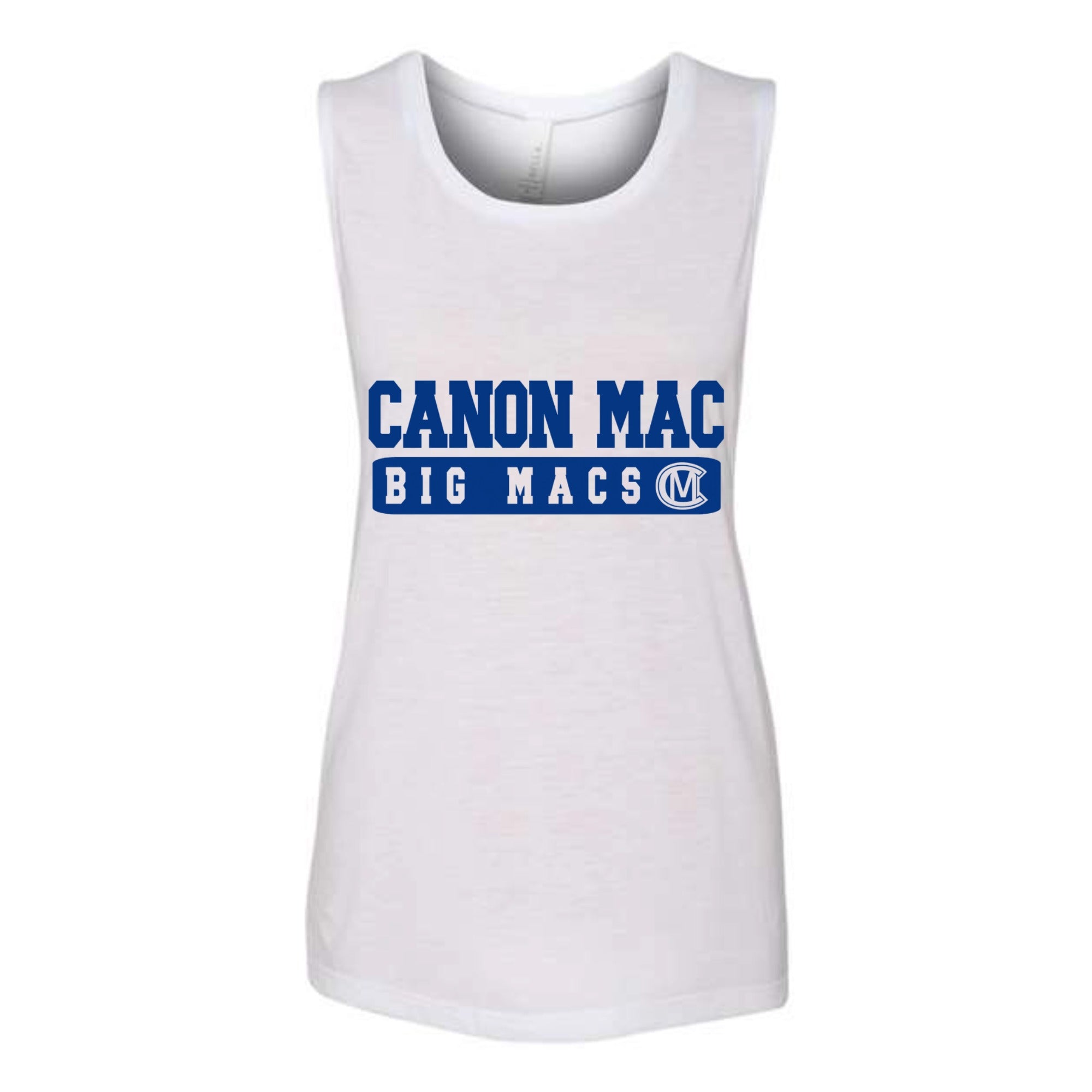 Canon Mac Big Macs Block Women's Flowy Muscle Tank