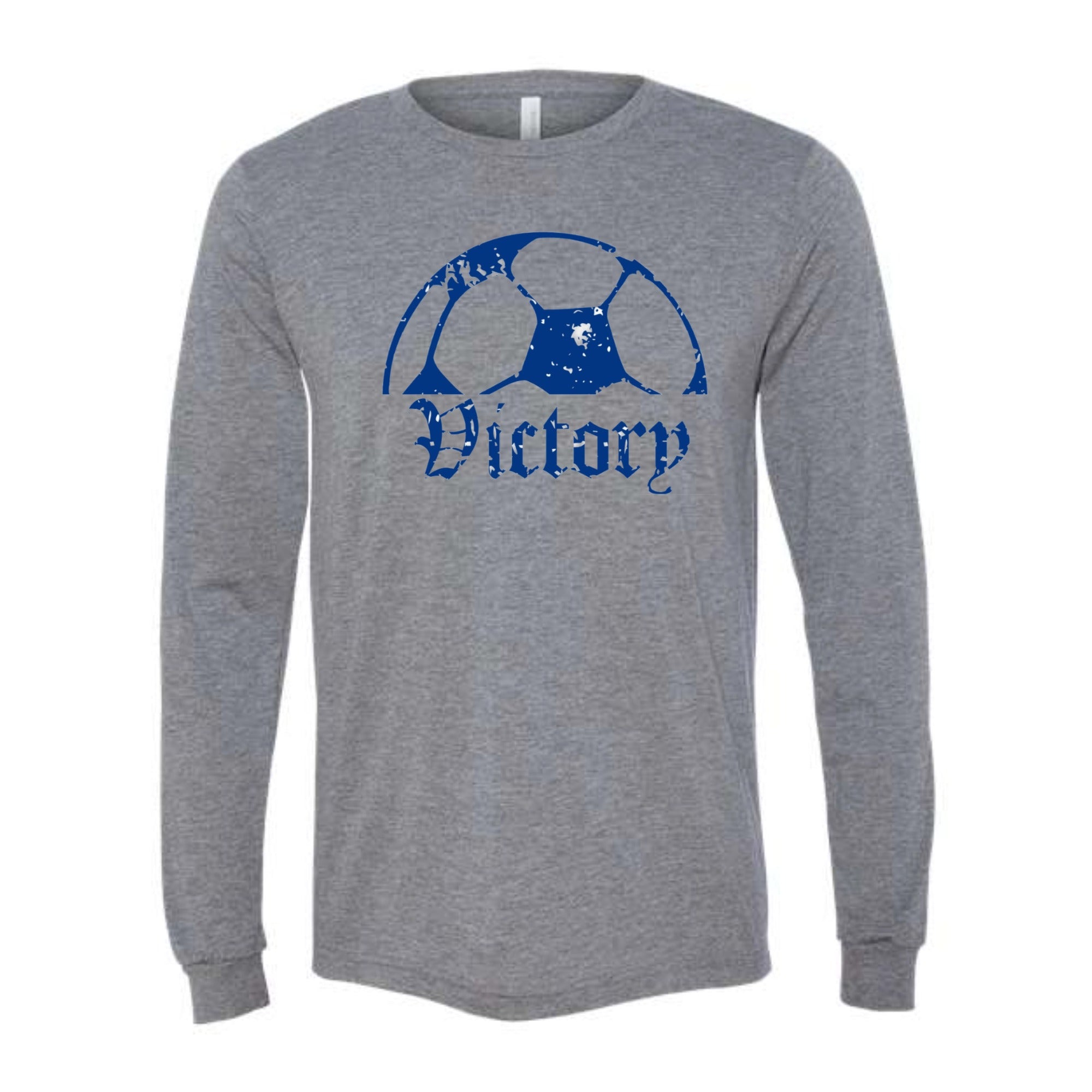 Victory Grunge Long Sleeved Tri-blend Unisex Tee