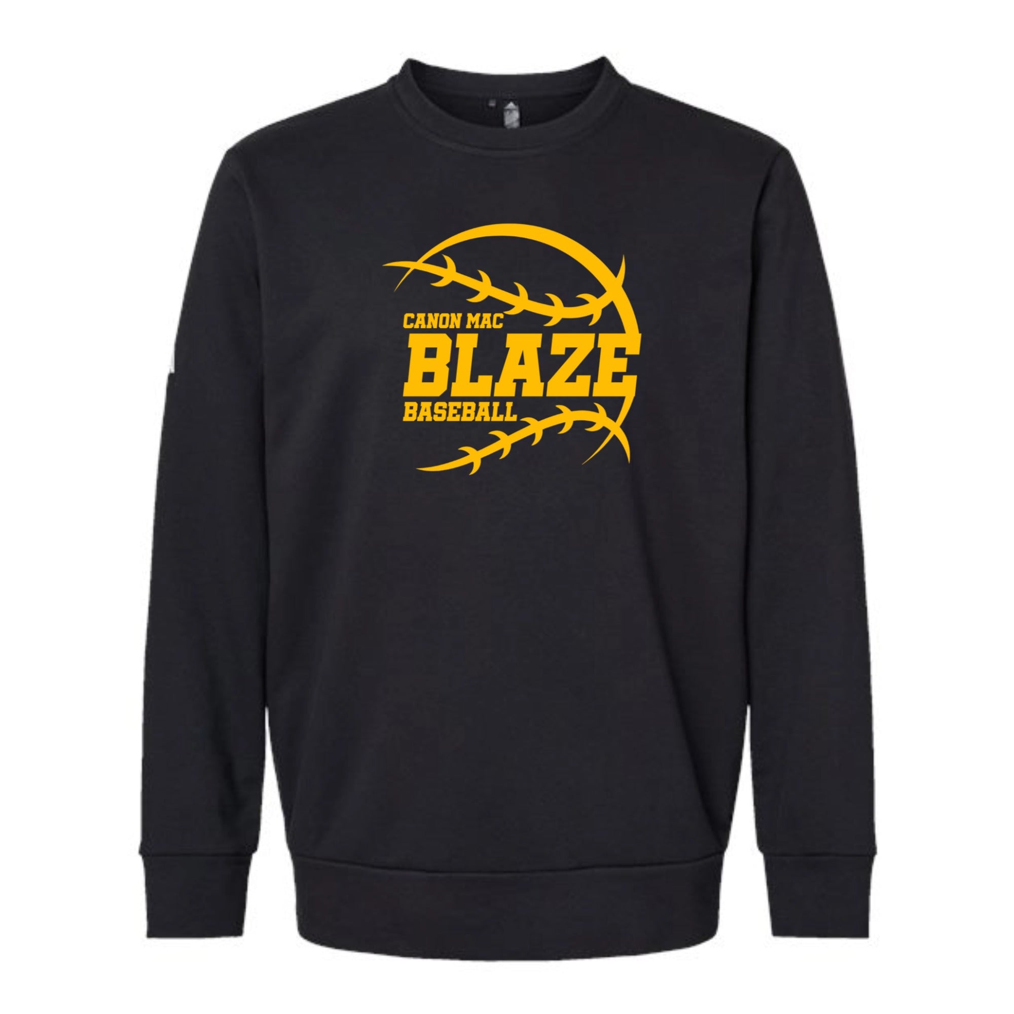 Canon Mac Blaze Baseball Fleece Crewneck Unisex Sweatshirt