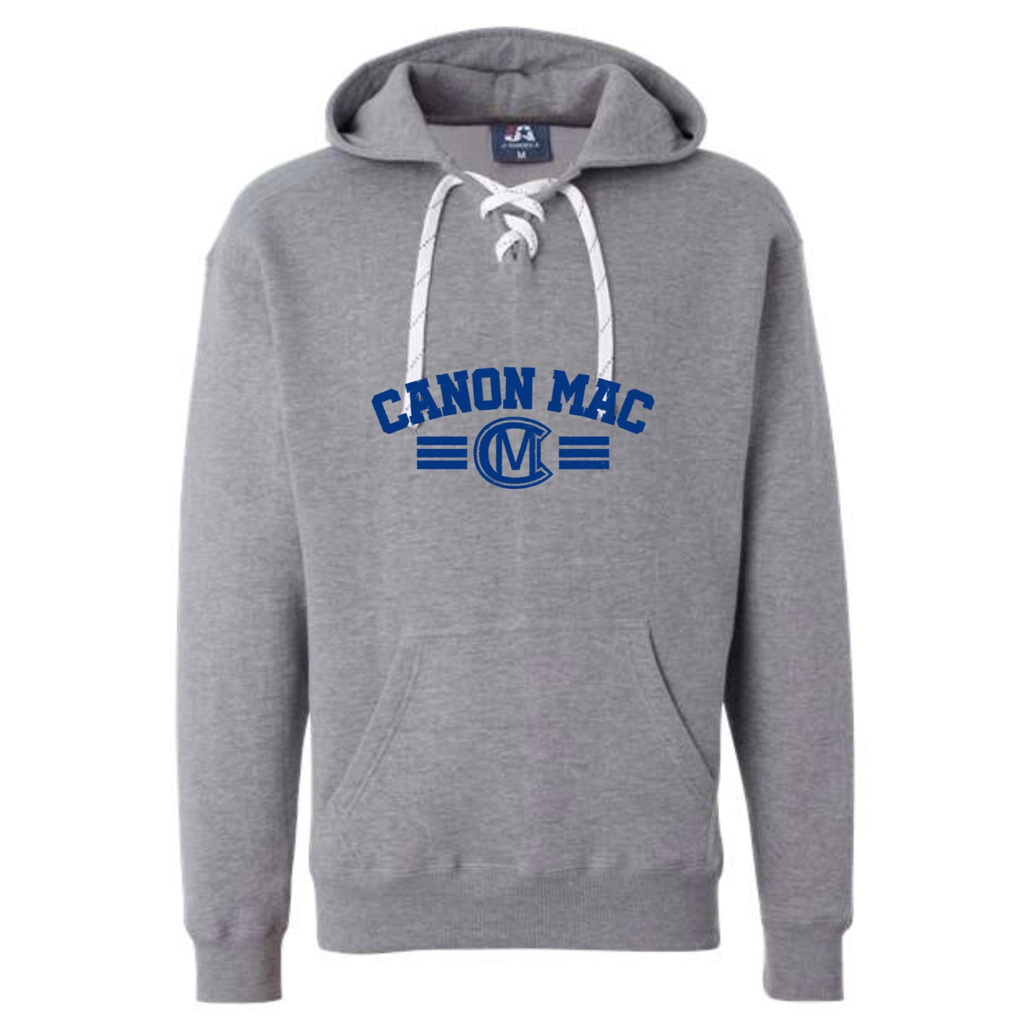 Canon Mac Bold Royal Lace Up Hoodie