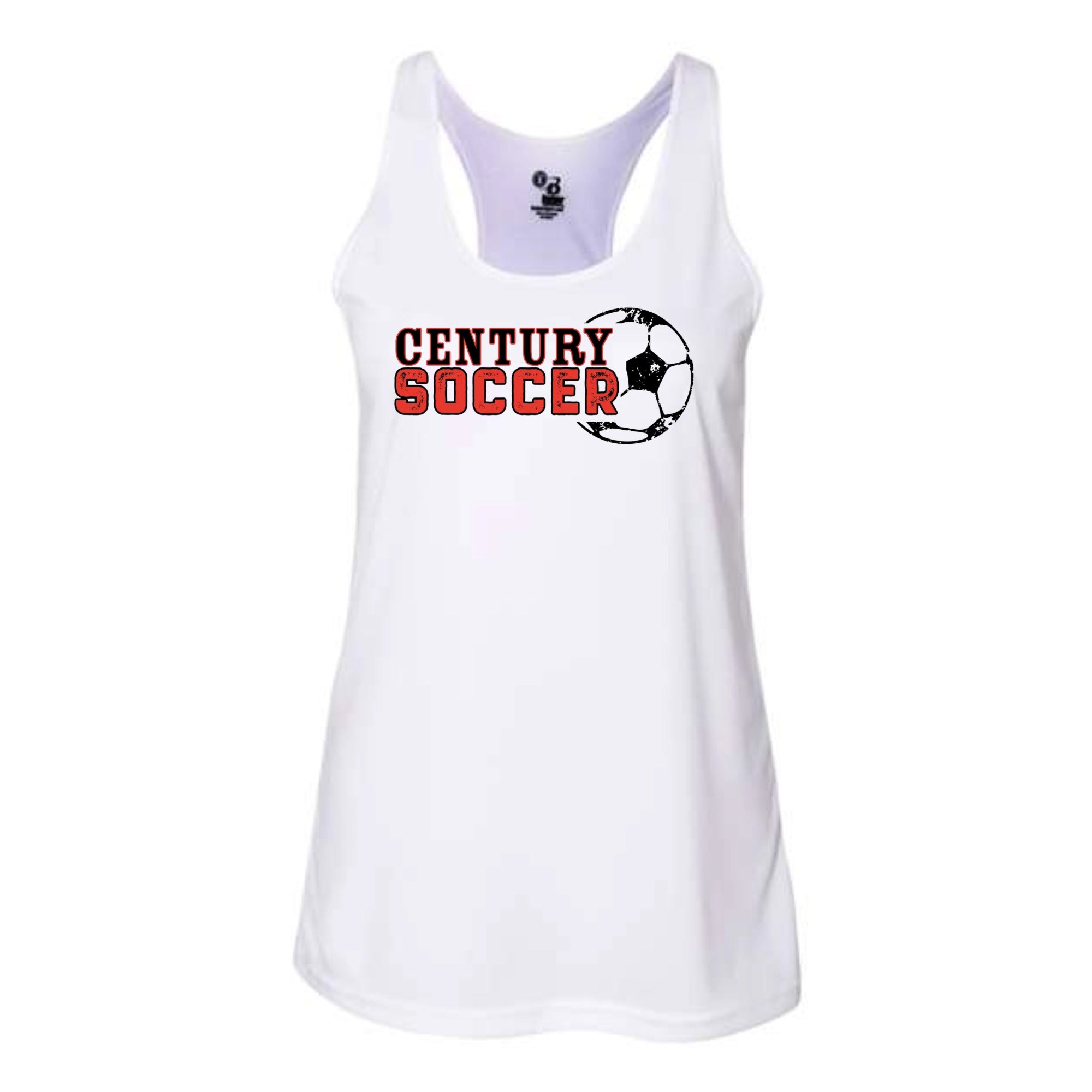 Century Soccer Women's Performance Racerback Tank