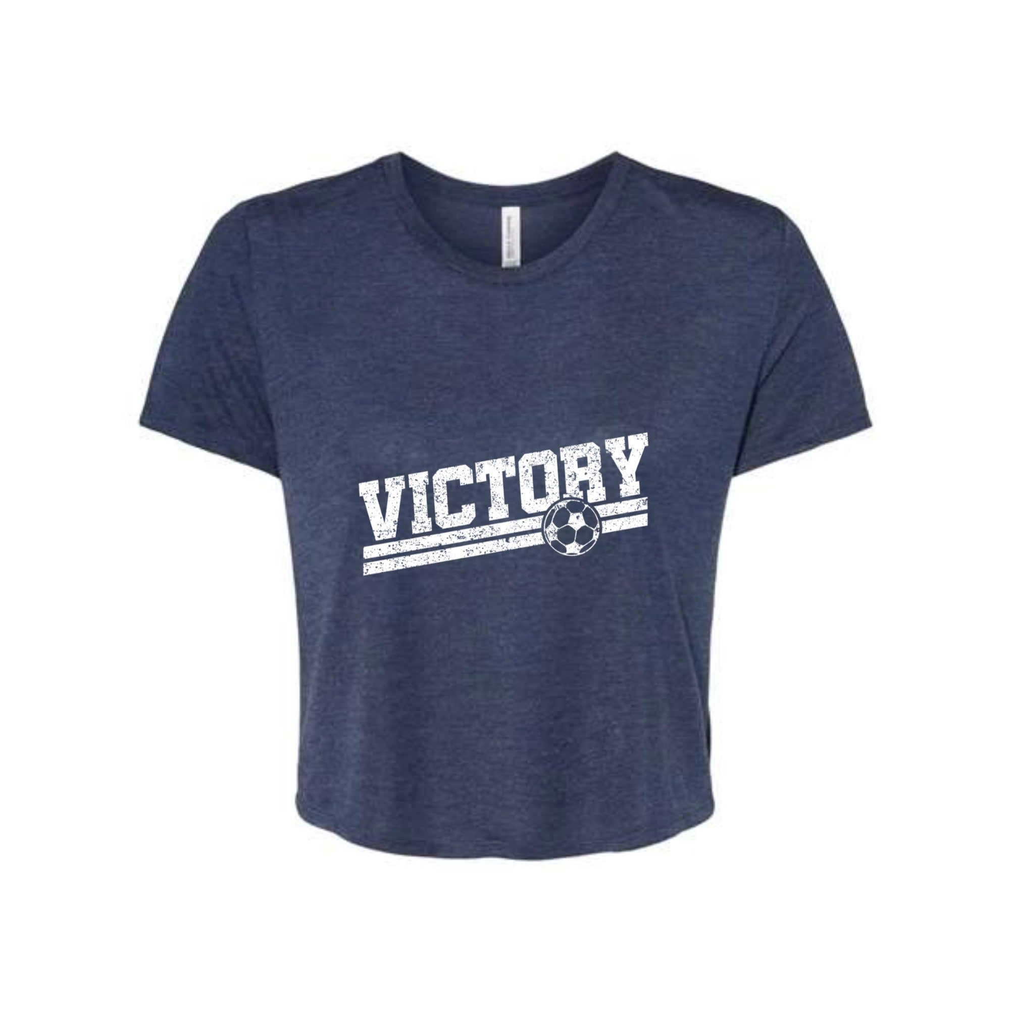 Victory Slant Women's Cropped Tee