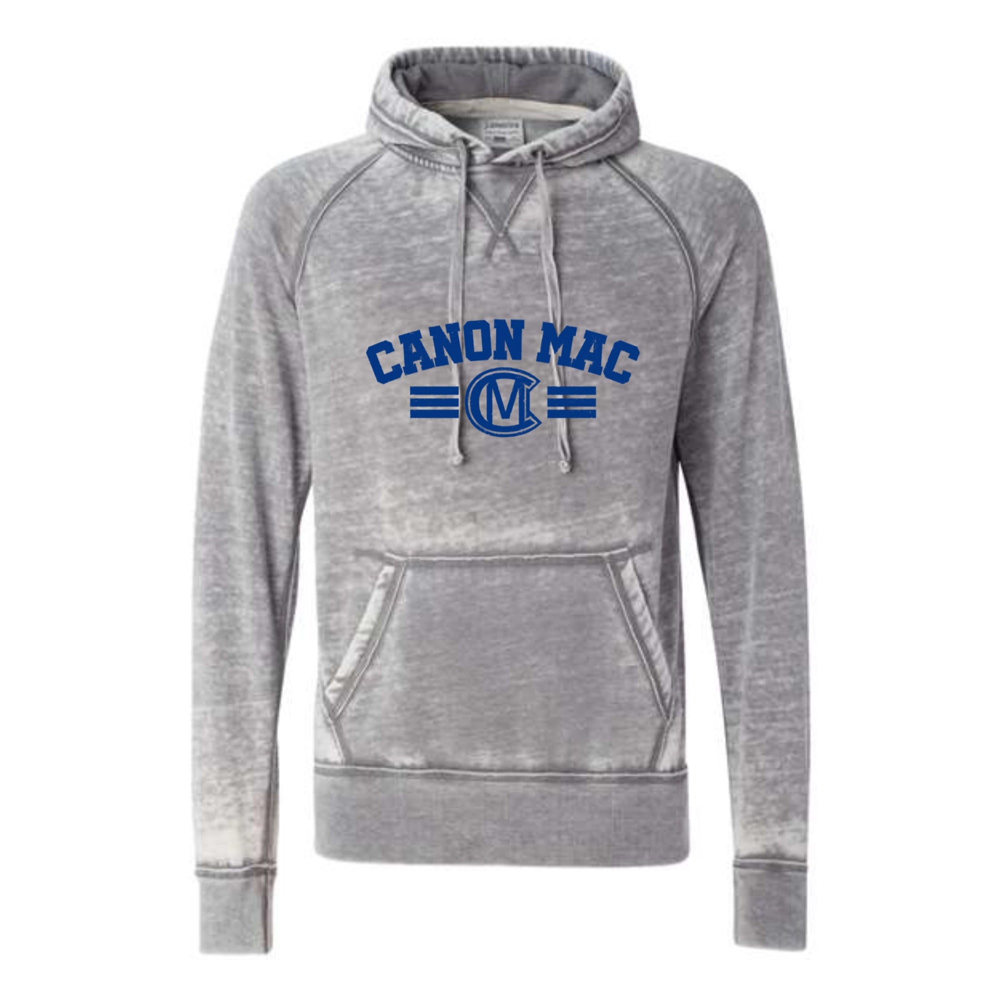 Canon Mac Bold Royal Vintage Zen Hooded Sweatshirt