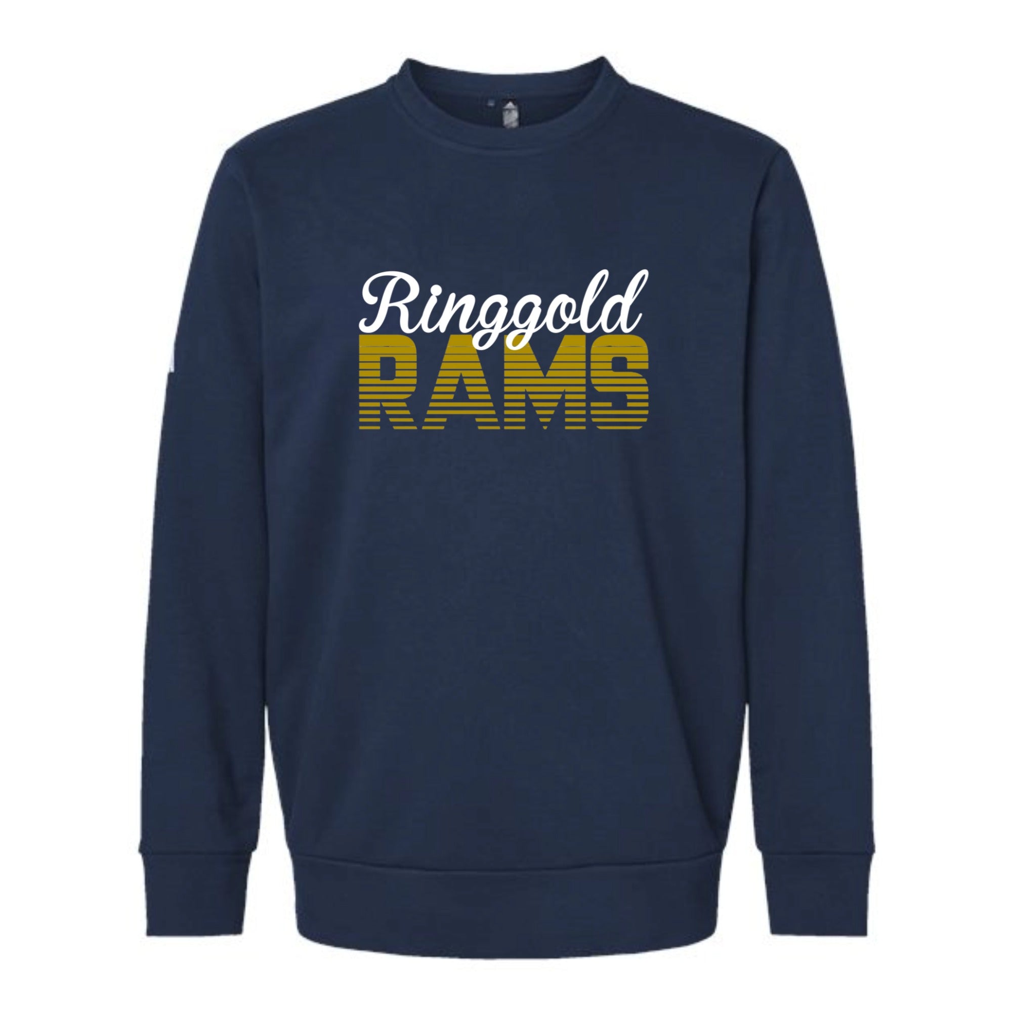 Ringgold Rams Retro Fleece Crewneck Unisex Sweatshirt