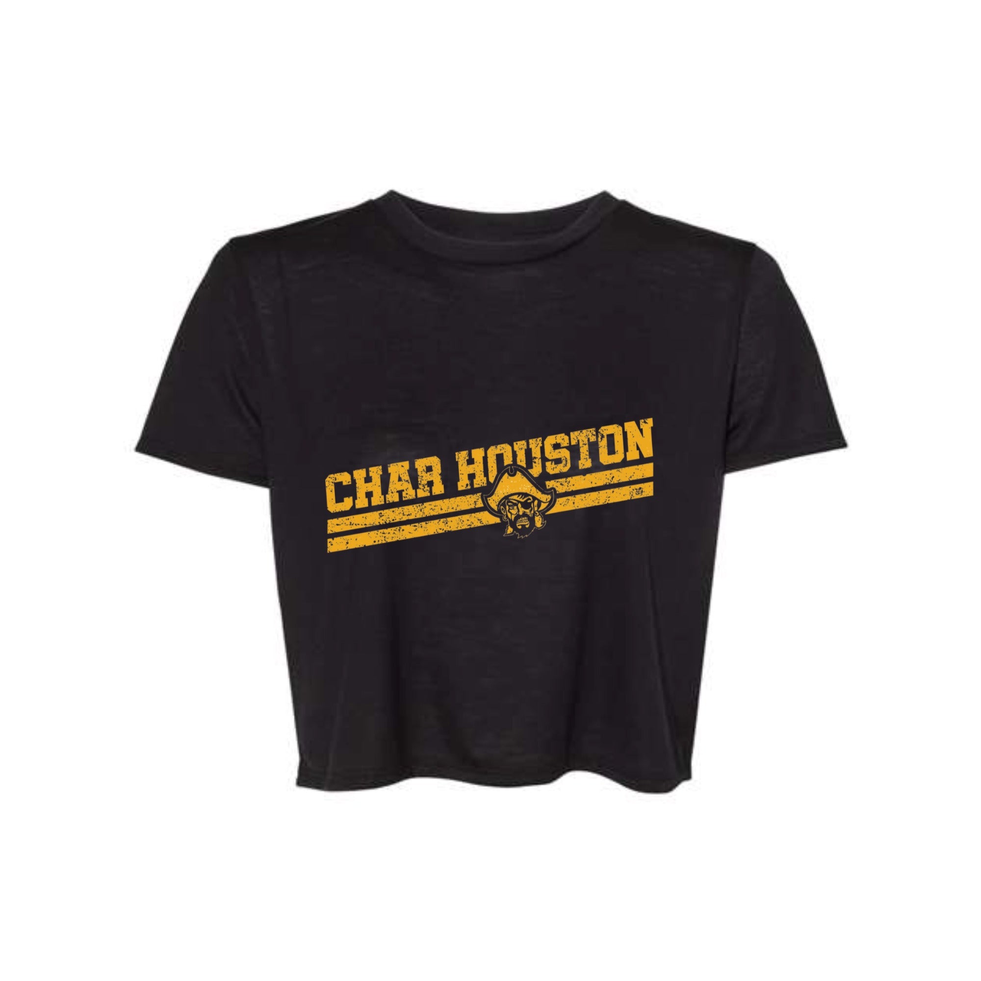 Chartiers Houston Slant Women's Cropped Tee