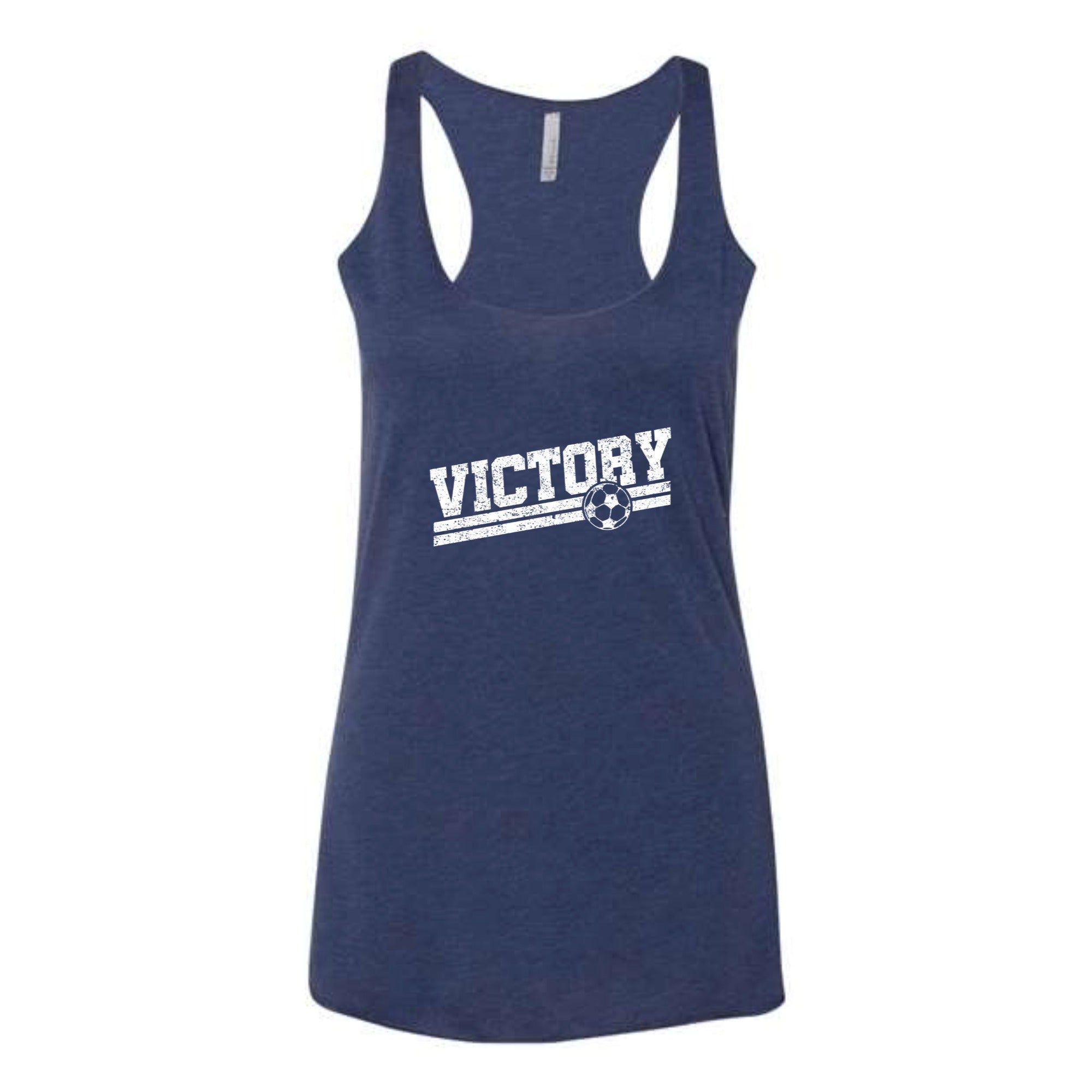 Victory Slant Women's Tri-blend Racerback Tank