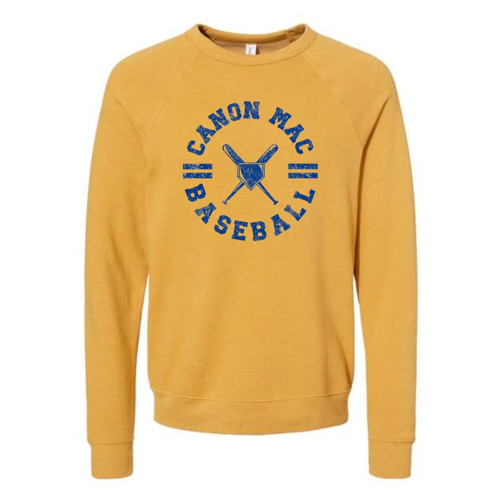 Canon Mac Baseball Circle Unisex Fleece Crewneck Sweatshirt