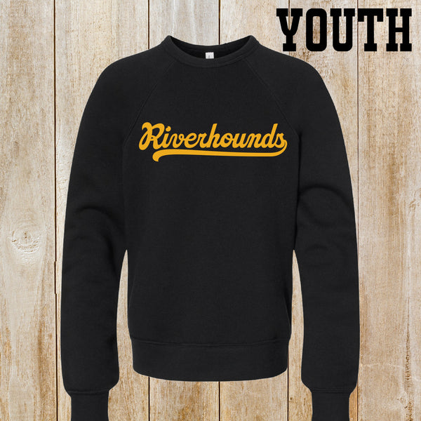 Riverhounds Youth Bella + Canvas fleece crew neck