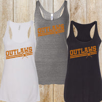 Outlaws Bella + Canvas Womens Racerback Tank