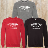 PT Lax Bella + Canvas fleece crew neck